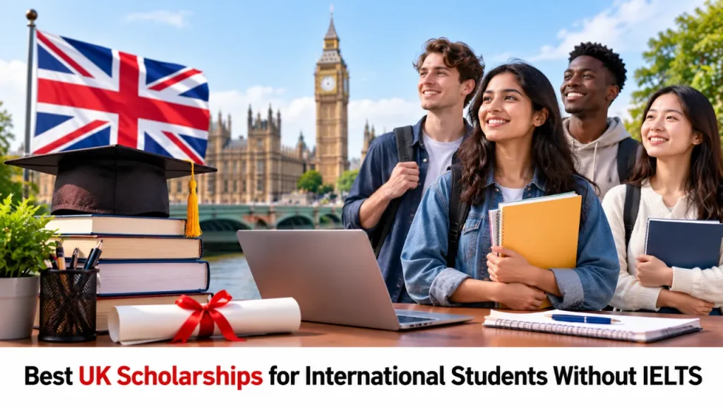 Best UK Scholarships for International Students Without IELTS